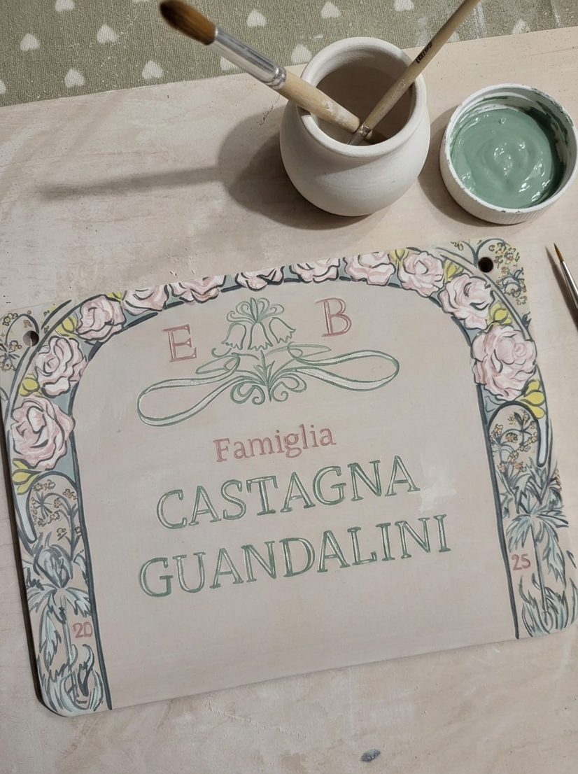 Targa ricordo coordinata