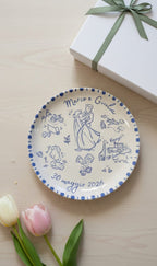 Piatto sposi - 21 cm
